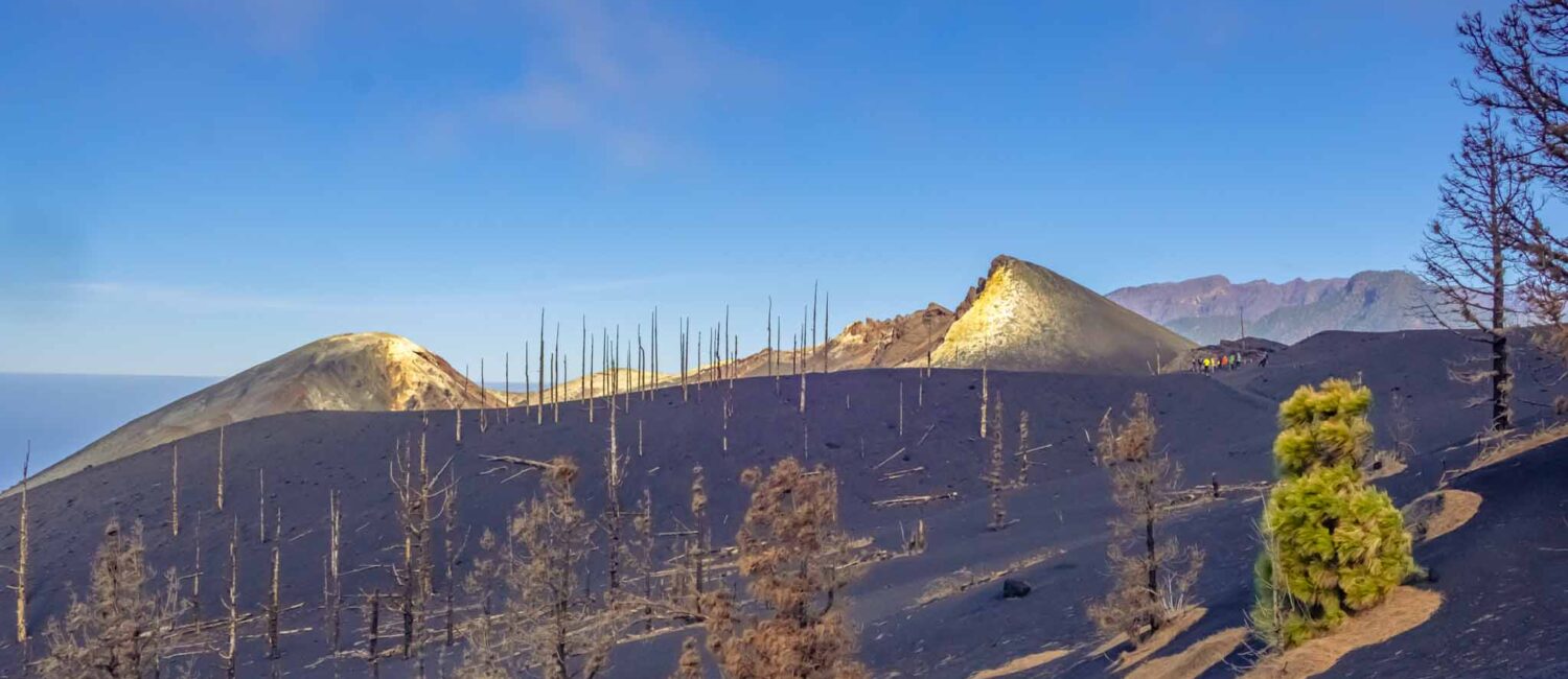 miradores para fotografiar el Volcán Tajogaite