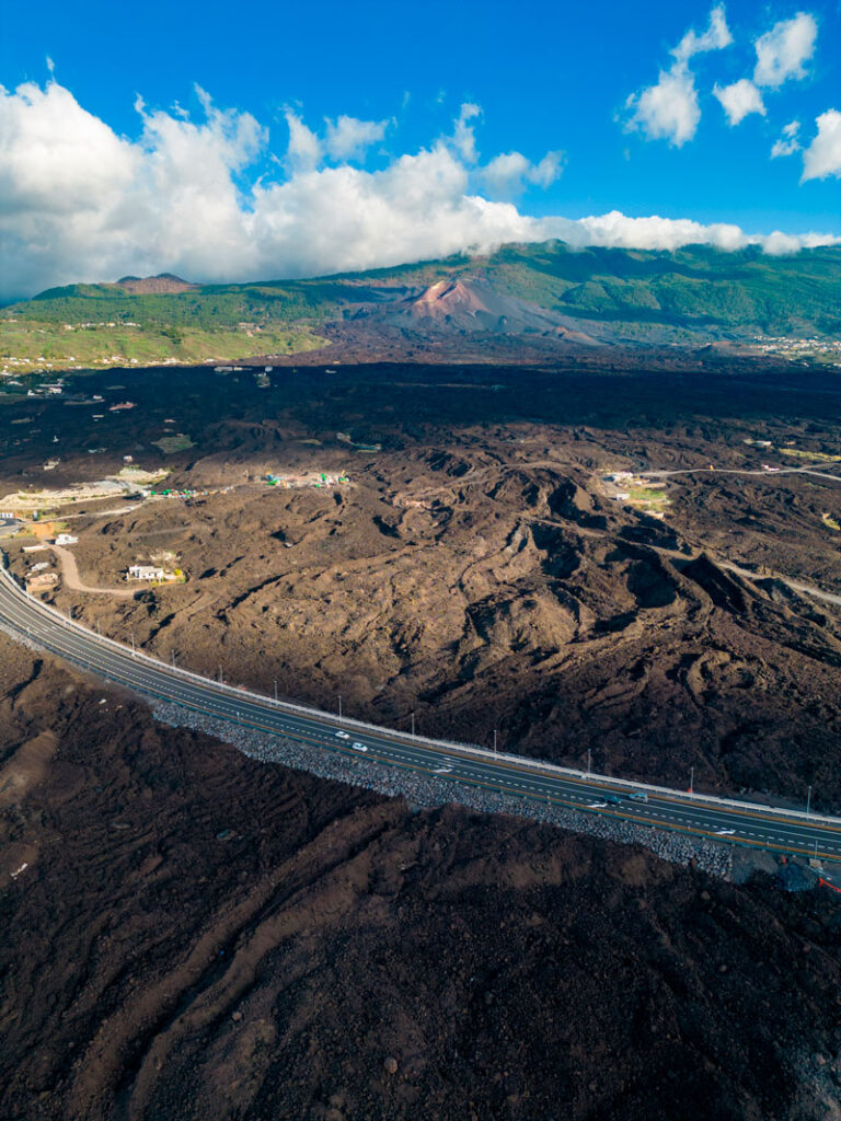 Un volcán reciente que cambió La Palma